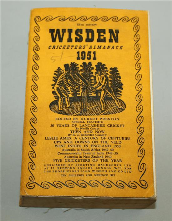 Wisden, John - Cricketers Almanack (10)